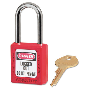 Master Lock® Government Safety Lockout Padlock, Zenex, 1 1-2", Red, 1 Key, 6-box freeshipping - TVN Wholesale